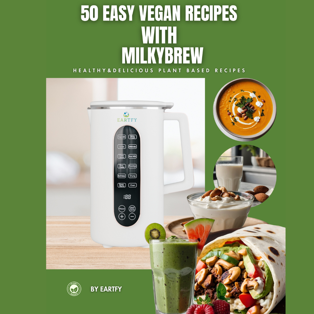 Vegan E-Book: 50 Easy Recipes With MilkyBrew™